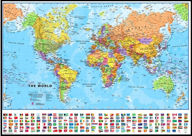 World Map Medium 40