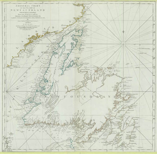 General Chart Island of Newfoundland - General Chart Island of ...