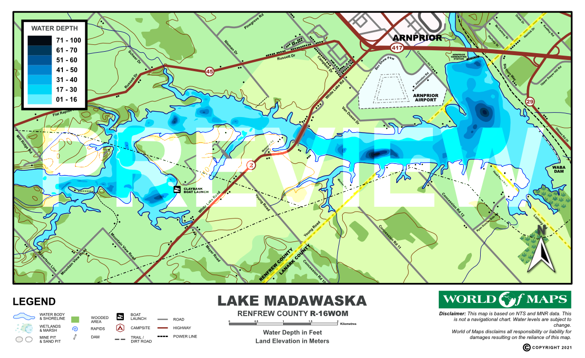 Norcan Lake Fishing Map: Madawaska/Renfrew Valley – Adventure